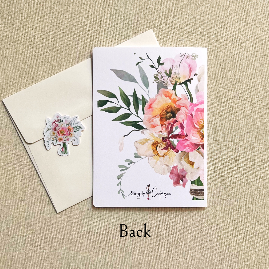Market Bouquet Greeting Card