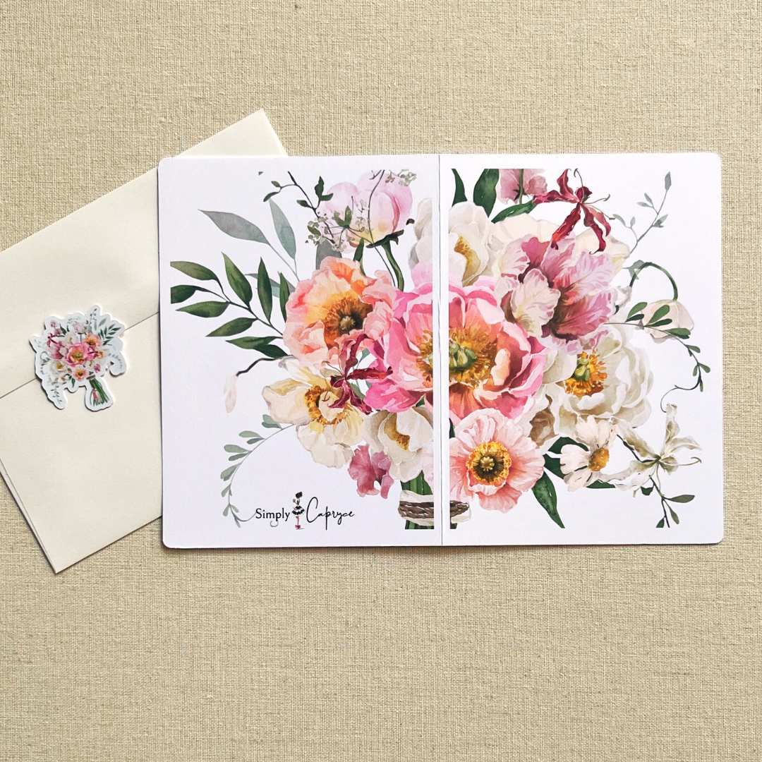 Market Bouquet Greeting Card