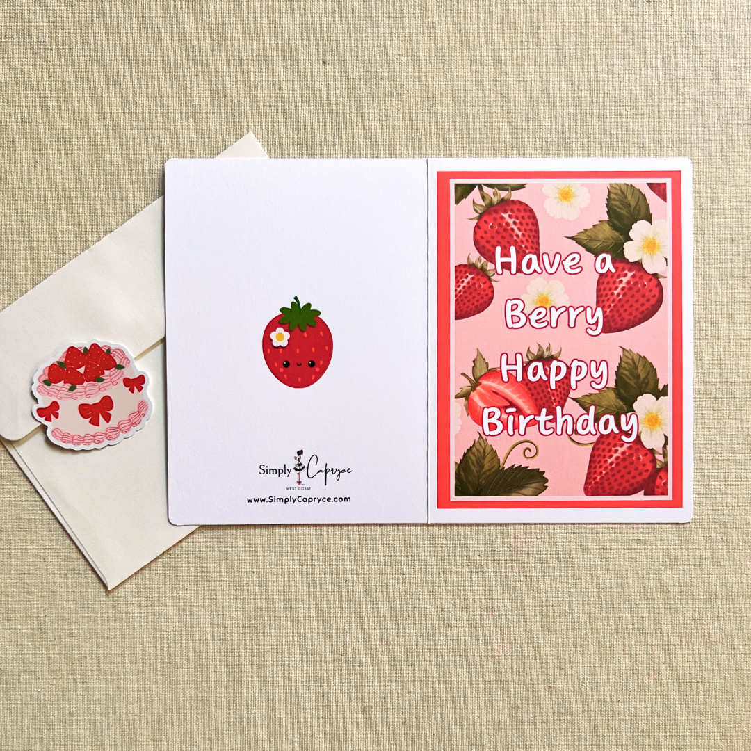 Have a Berry Happy Birthday Card