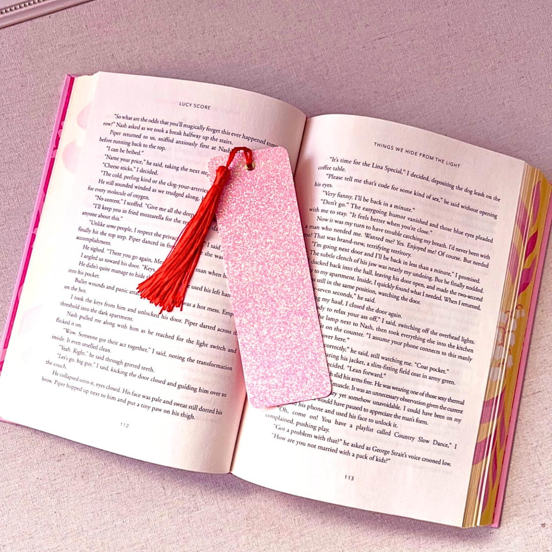 Glitter Bookmarks