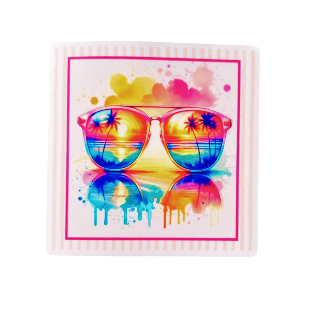 Shades Of Summer Sticker