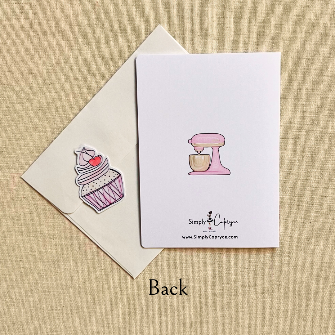 Pretty Cupcakes Card