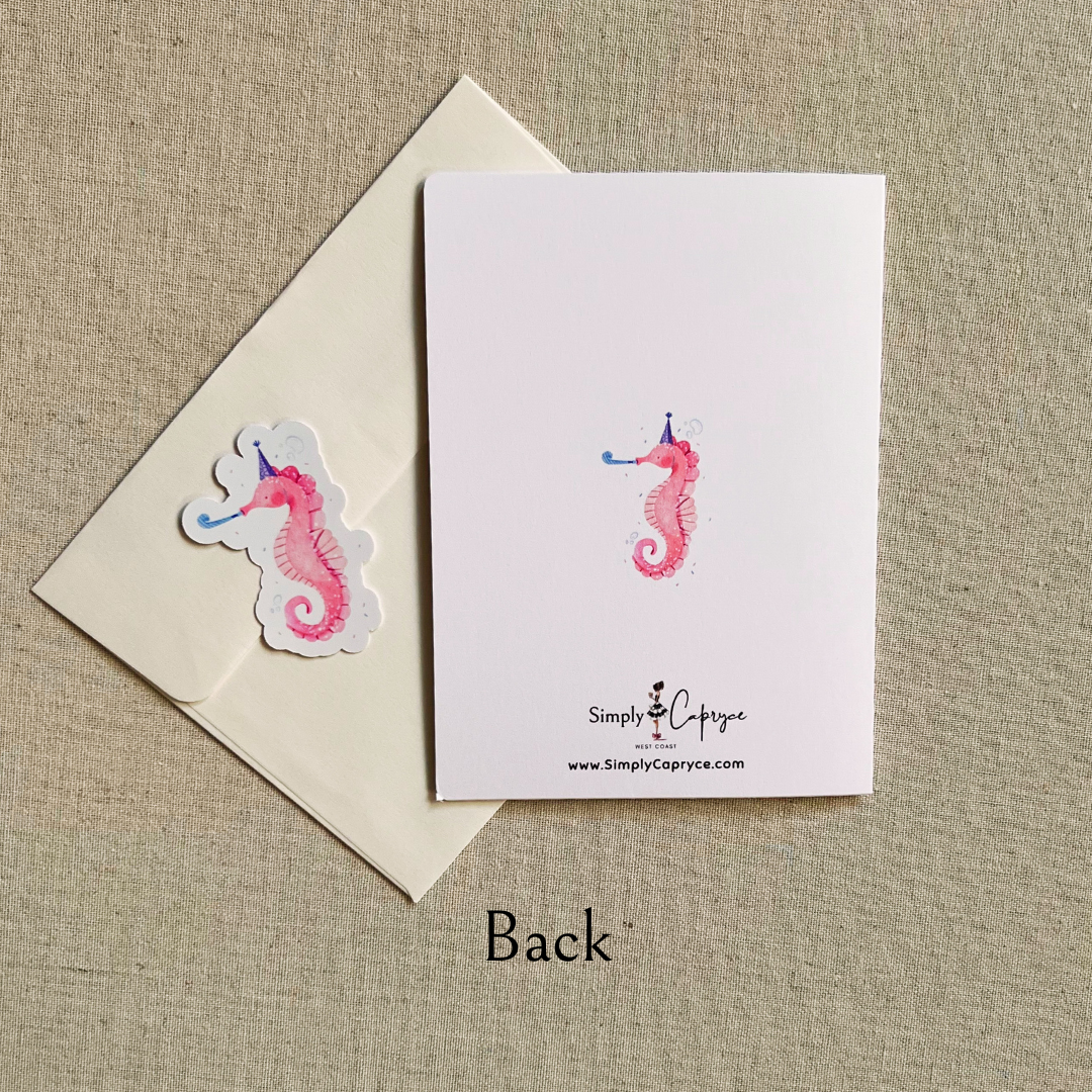 Under The Sea Happy Birthday Card