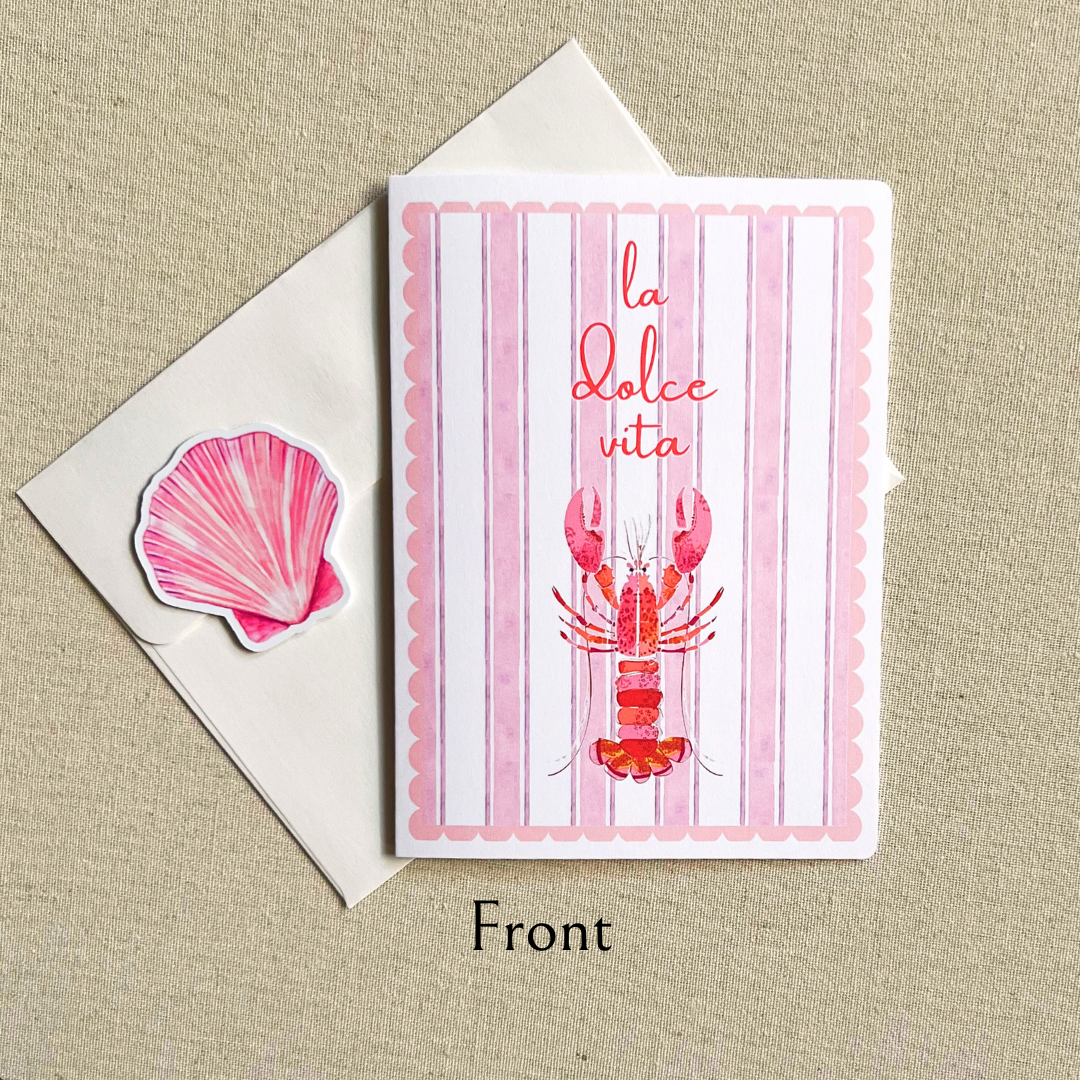 La Dolce Vita Greeting Card