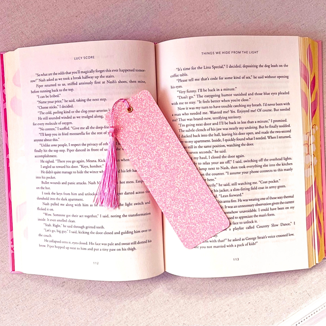 Glitter Bookmarks