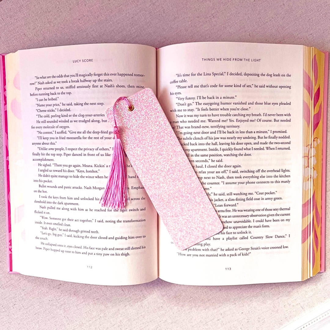 Glitter Bookmarks