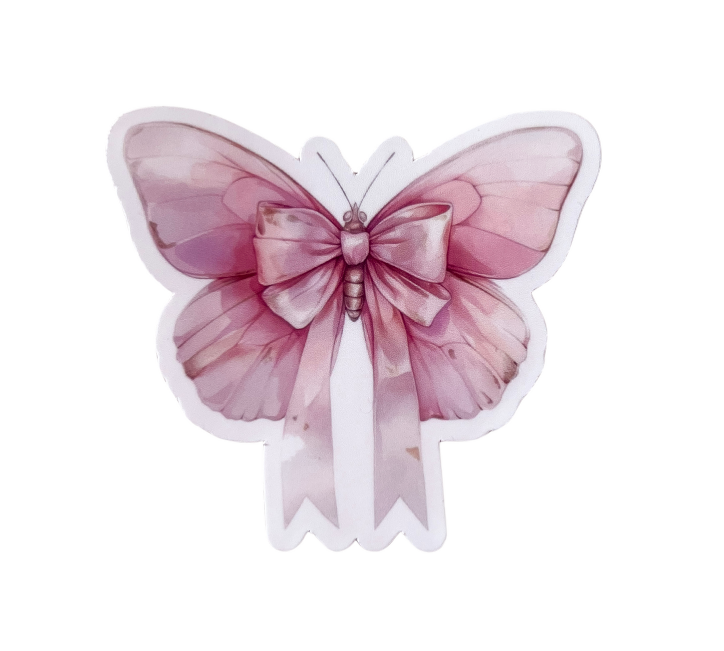 Coquette Butterfly Sticker