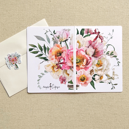Market Bouquet Greeting Card