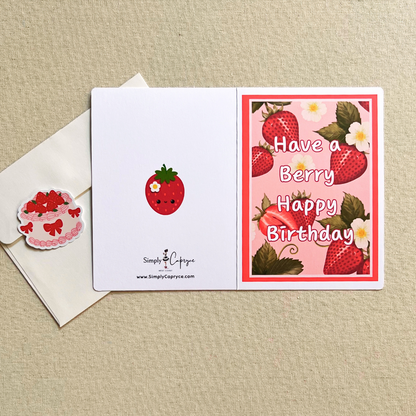 Have a Berry Happy Birthday Card
