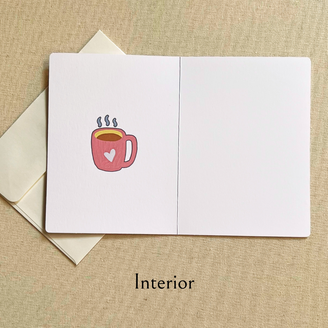 Café Macarons Greeting Card