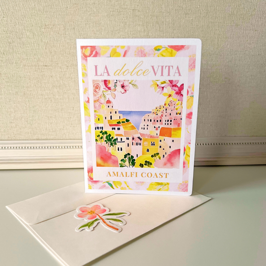 Amalfi Coast Greeting Card