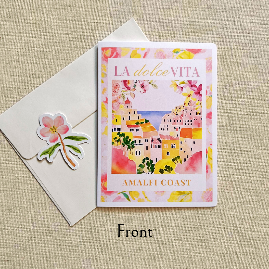 Amalfi Coast Greeting Card