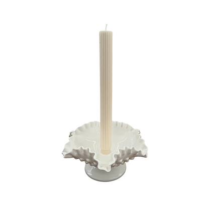 Vintage FENTON Hobnail Candle Bowl