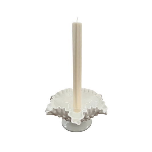 Vintage FENTON Hobnail Candle Bowl