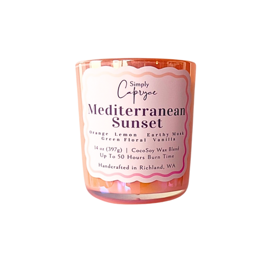 Mediterranean Sunset Candle