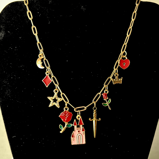 ACOTAR Inspired Charm Necklace