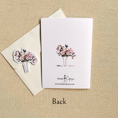 Lunch With a View Greeting Card