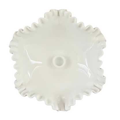 Vintage FENTON Hobnail Candle Bowl