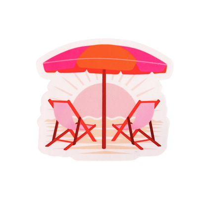 Sunset Paradise Sticker