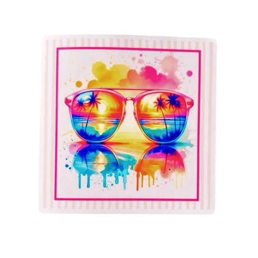 Shades Of Summer Sticker