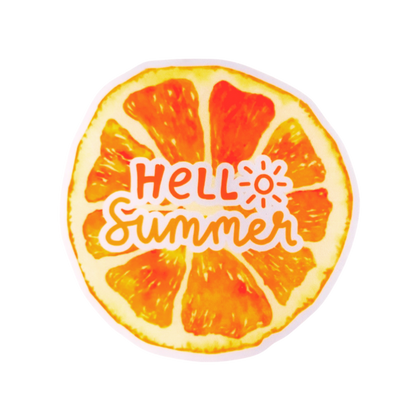 Hello Summer Sticker
