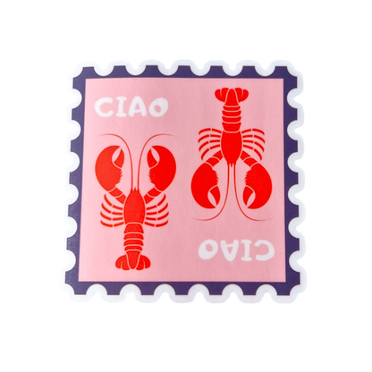 Ciao Ciao Lobster Sticker