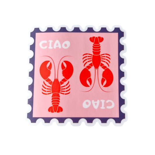 Ciao Ciao Lobster Sticker