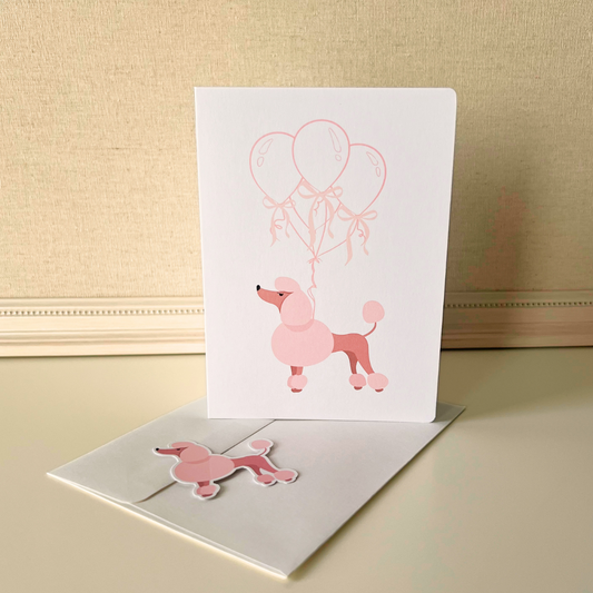 Ms. Poodelle Card
