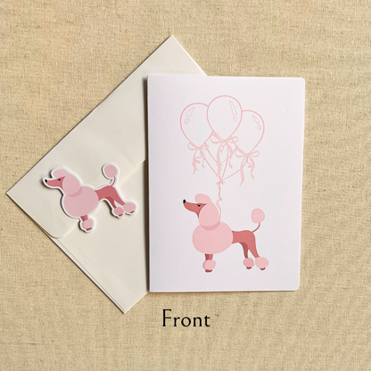 Ms. Poodelle Card