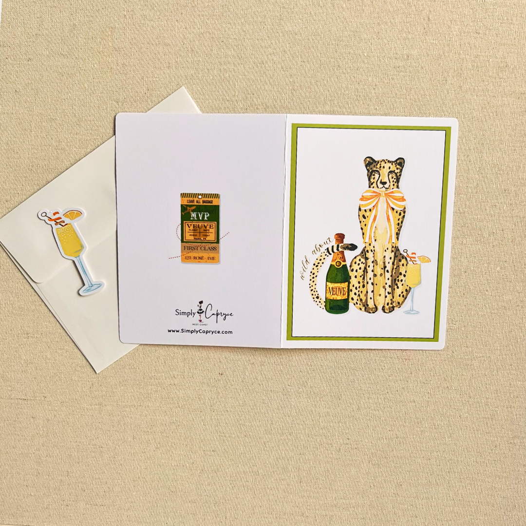 Wild About You Greeting Card