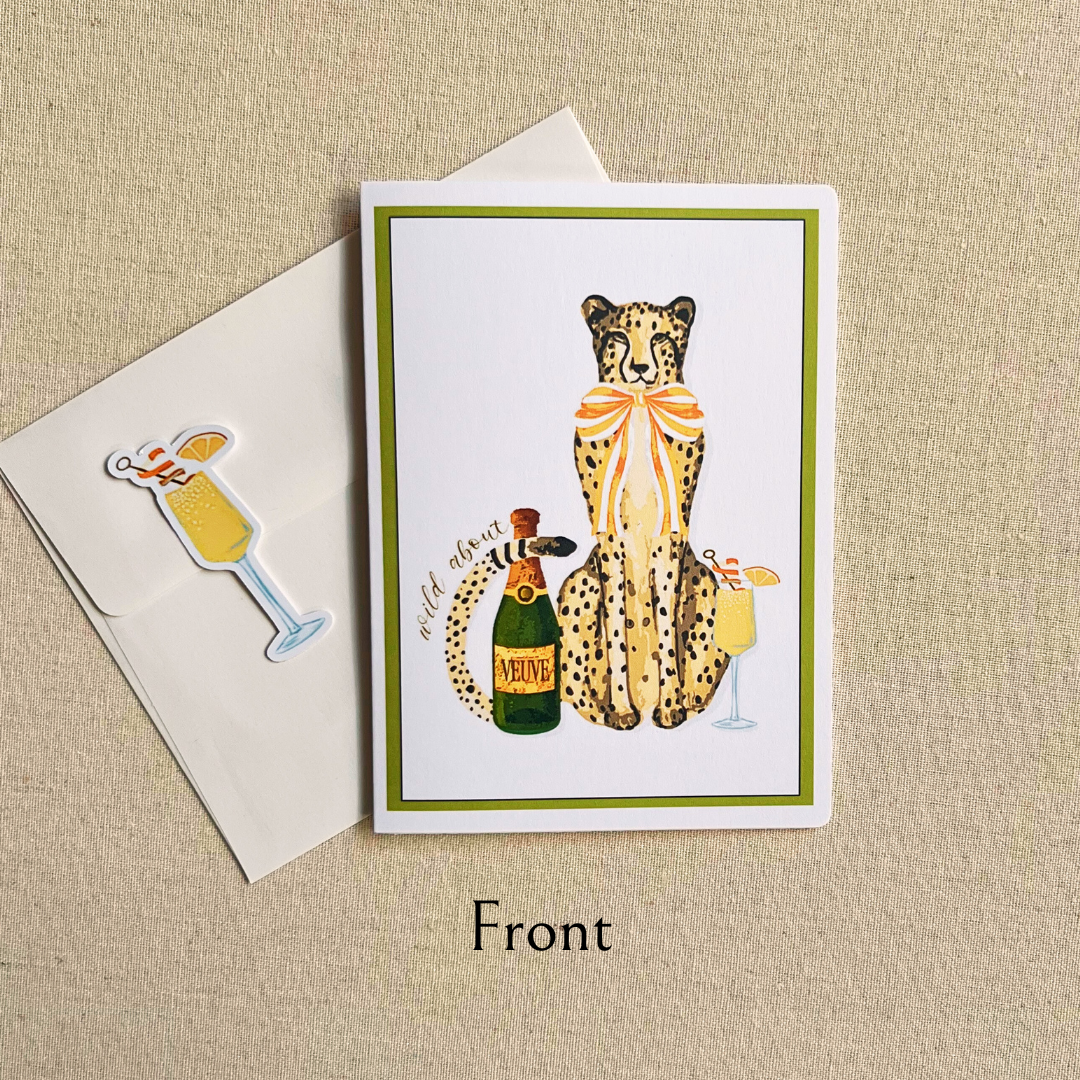 Wild About You Greeting Card