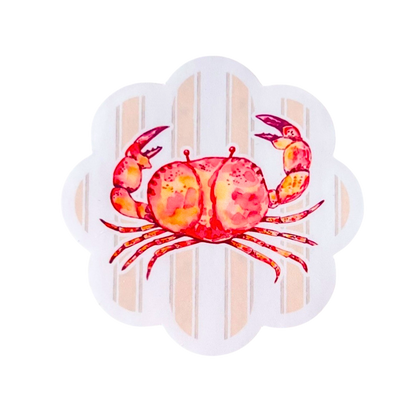 Cute Crab Sticker