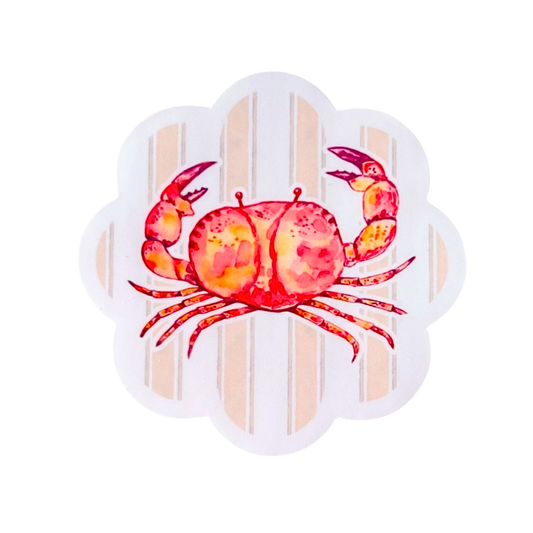 Cute Crab Sticker