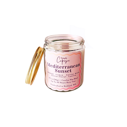 Mediterranean Sunset Candle