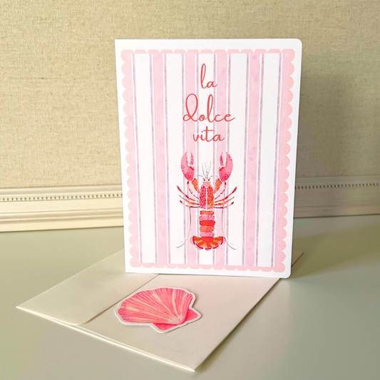 La Dolce Vita Greeting Card
