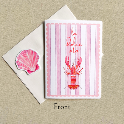 La Dolce Vita Greeting Card