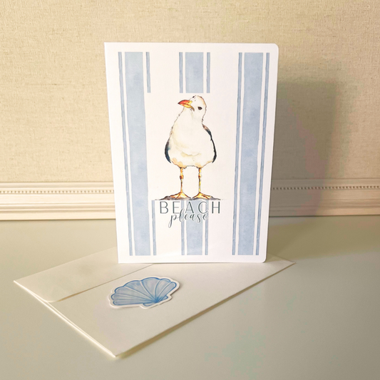 Beach Please Greeting Card