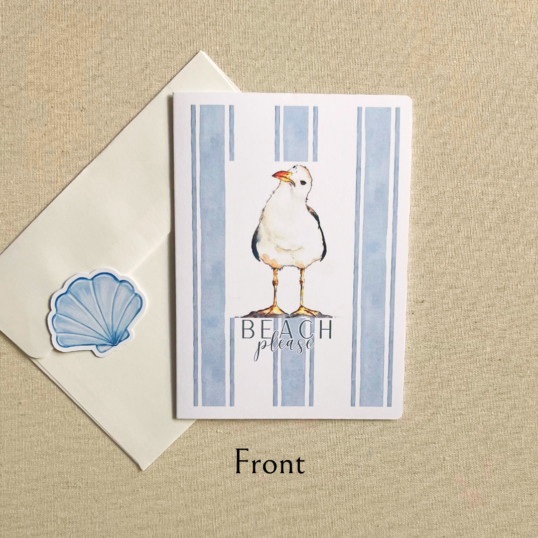 Beach Please Greeting Card