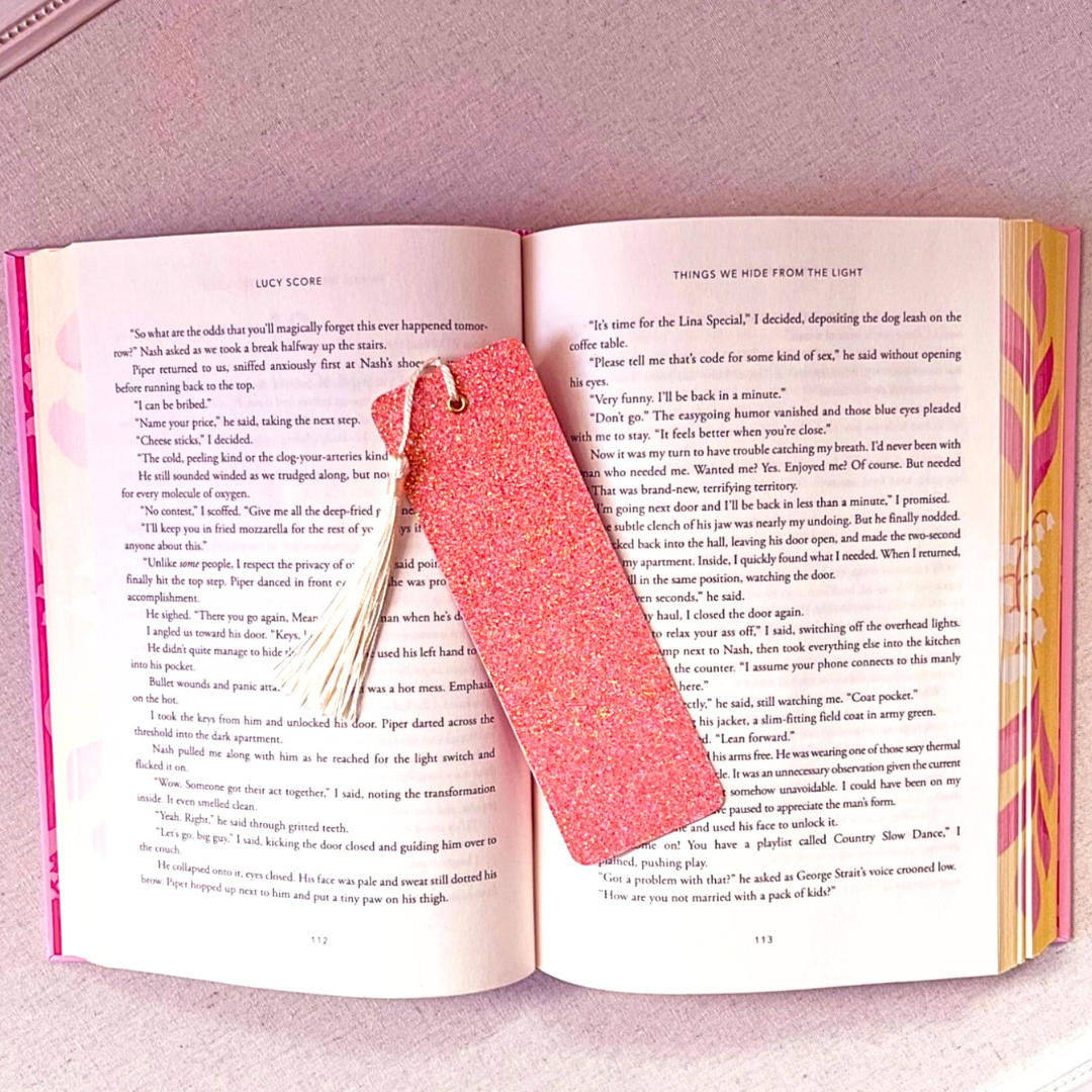 Glitter Bookmarks
