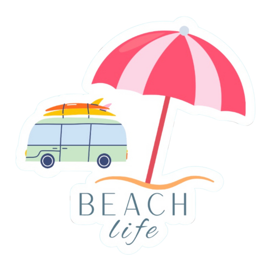 Beach Life Sticker