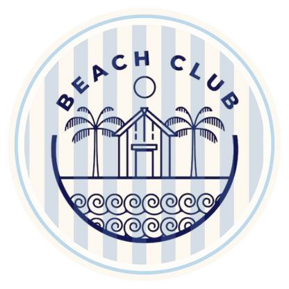 Beach Club Sticker