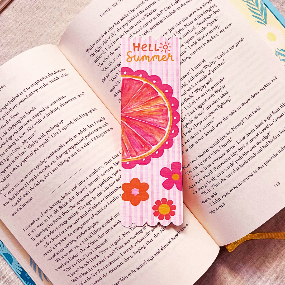 Linen Bookmarks