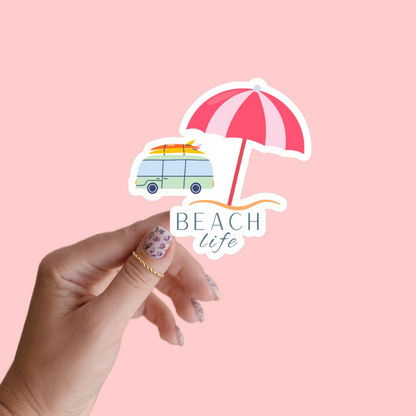 Beach Life Sticker